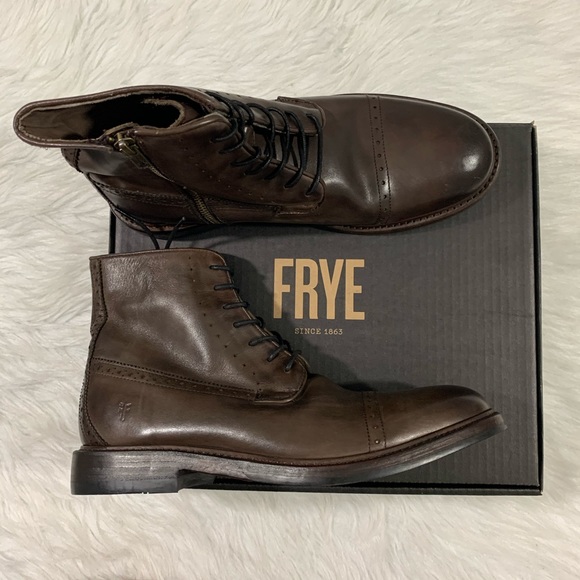 frye murray lace up